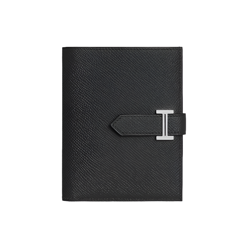 Hermes Bearn Compact wallet Noir