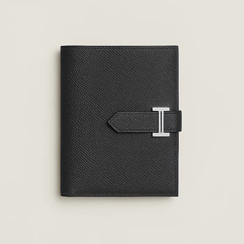 Hermes Bearn Compact wallet Noir