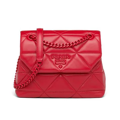 Prada Women Small Nappa Leather Prada Spectrum Bag-Red