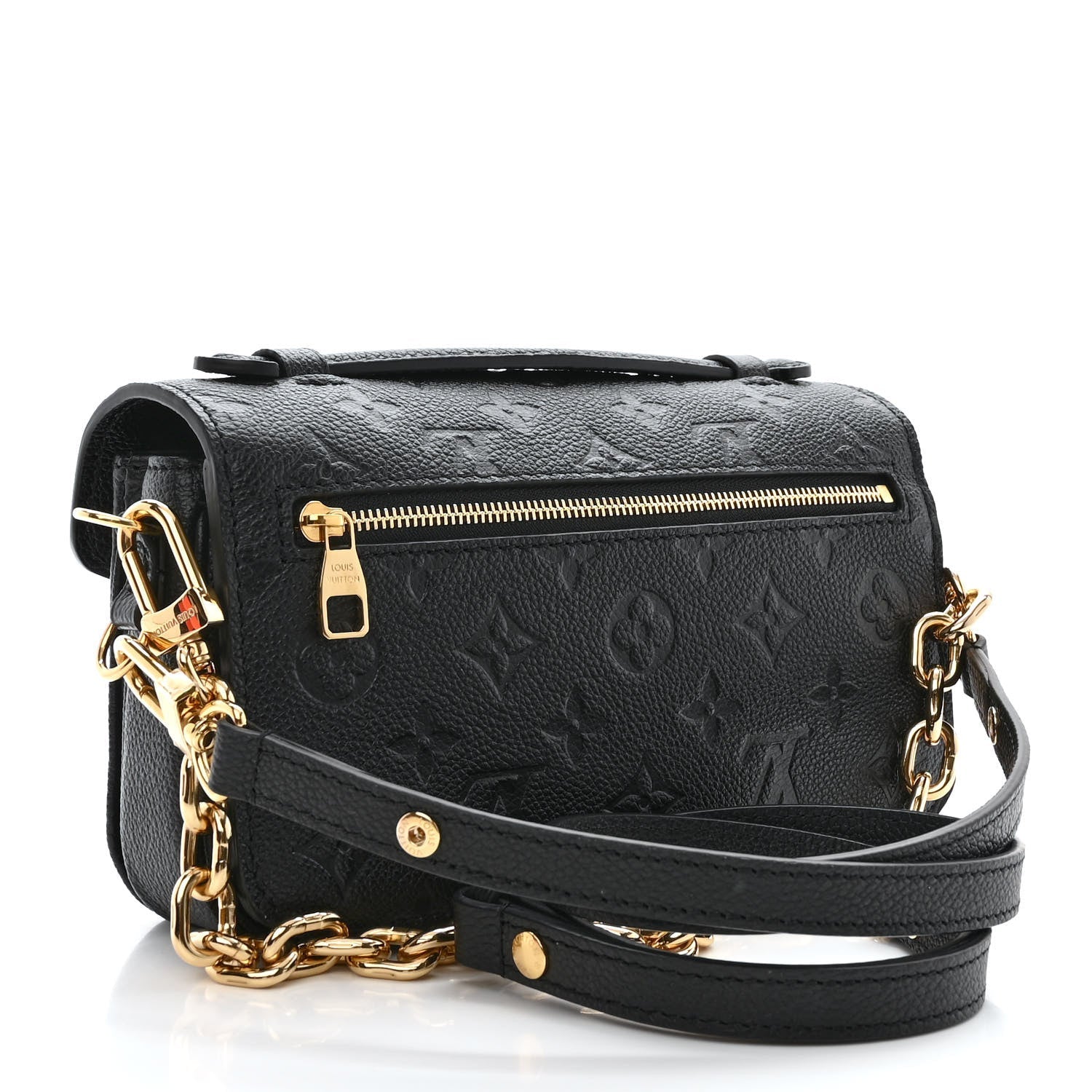 LOUIS VUITTON Empreinte Pochette Metis East West Black