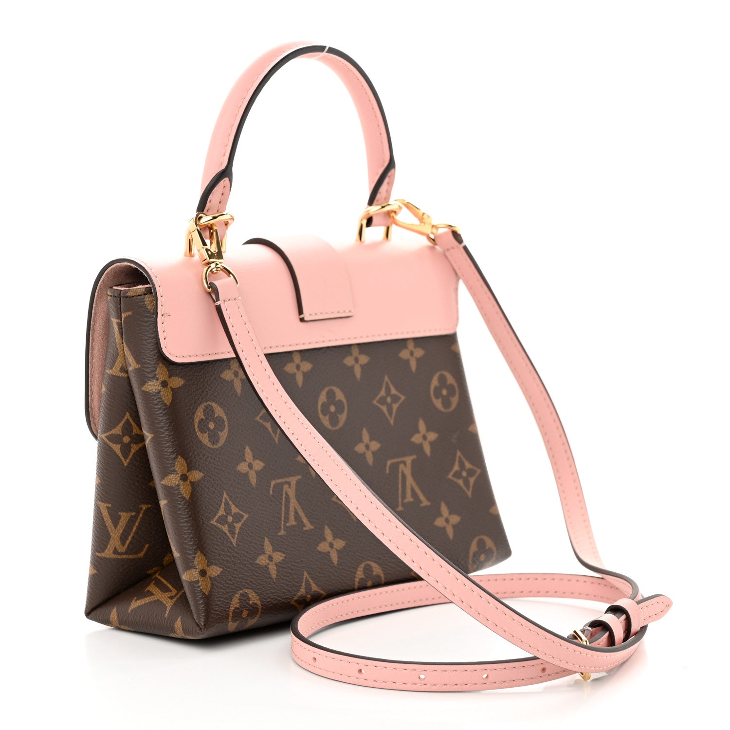 LOUIS VUITTON Monogram Locky BB Rose Poudre