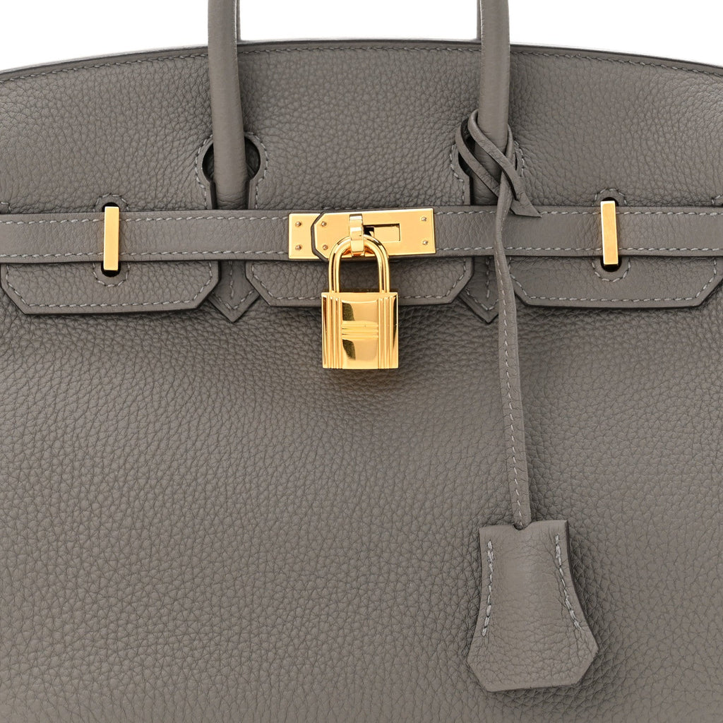 HERMES TOGO BIRKIN 25 GRIS MEYER