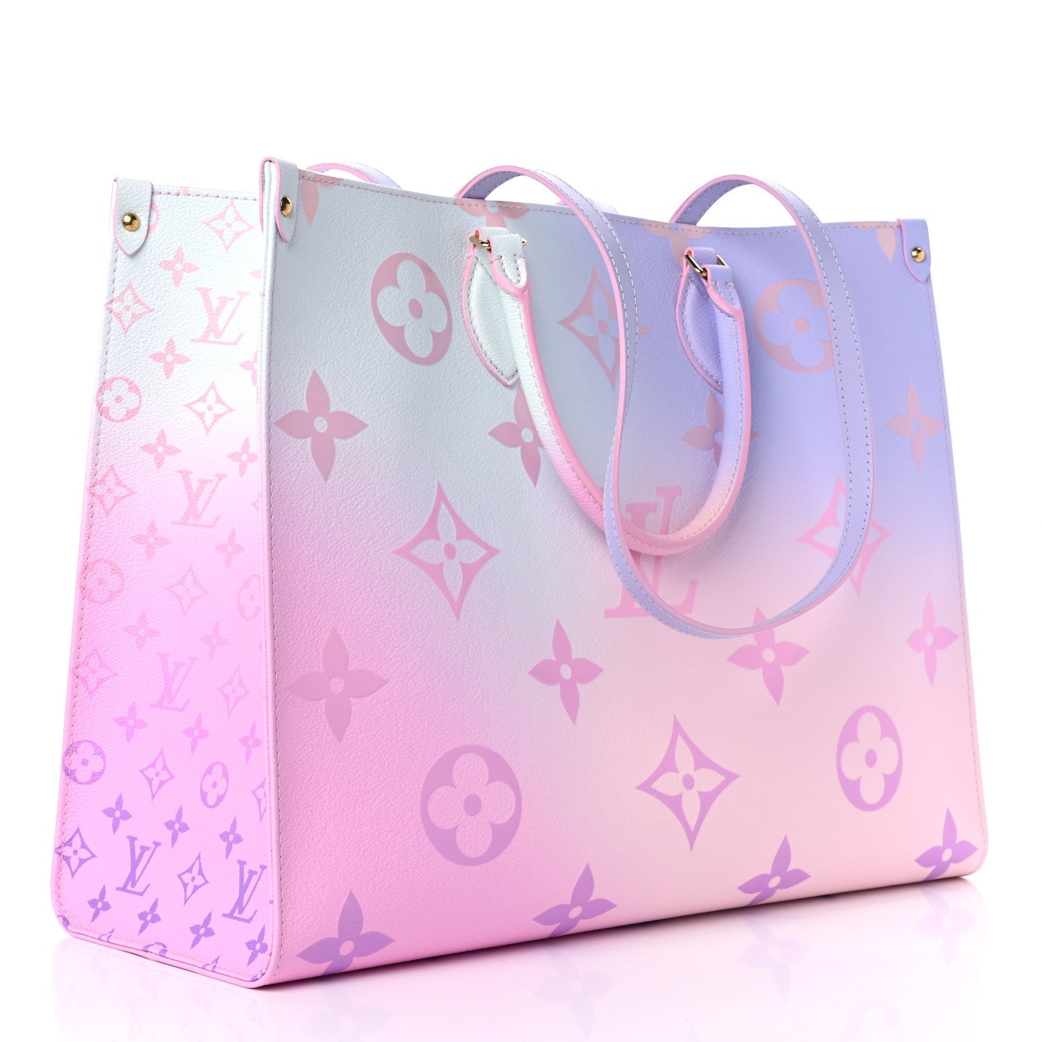LOUIS VUITTON Monogram Giant Spring In The City Onthego GM Sunrise Pastel