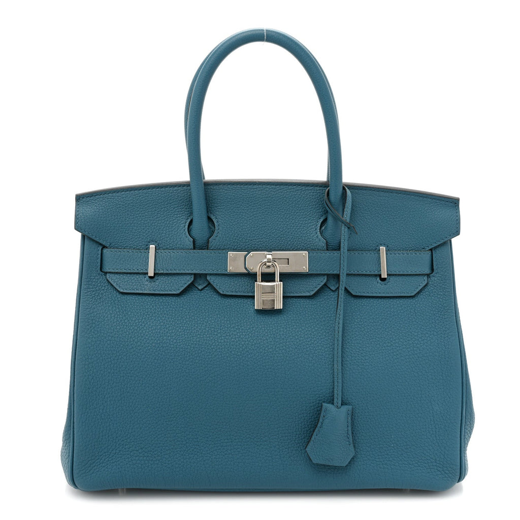 HERMES Togo Birkin 30 Cobalt
