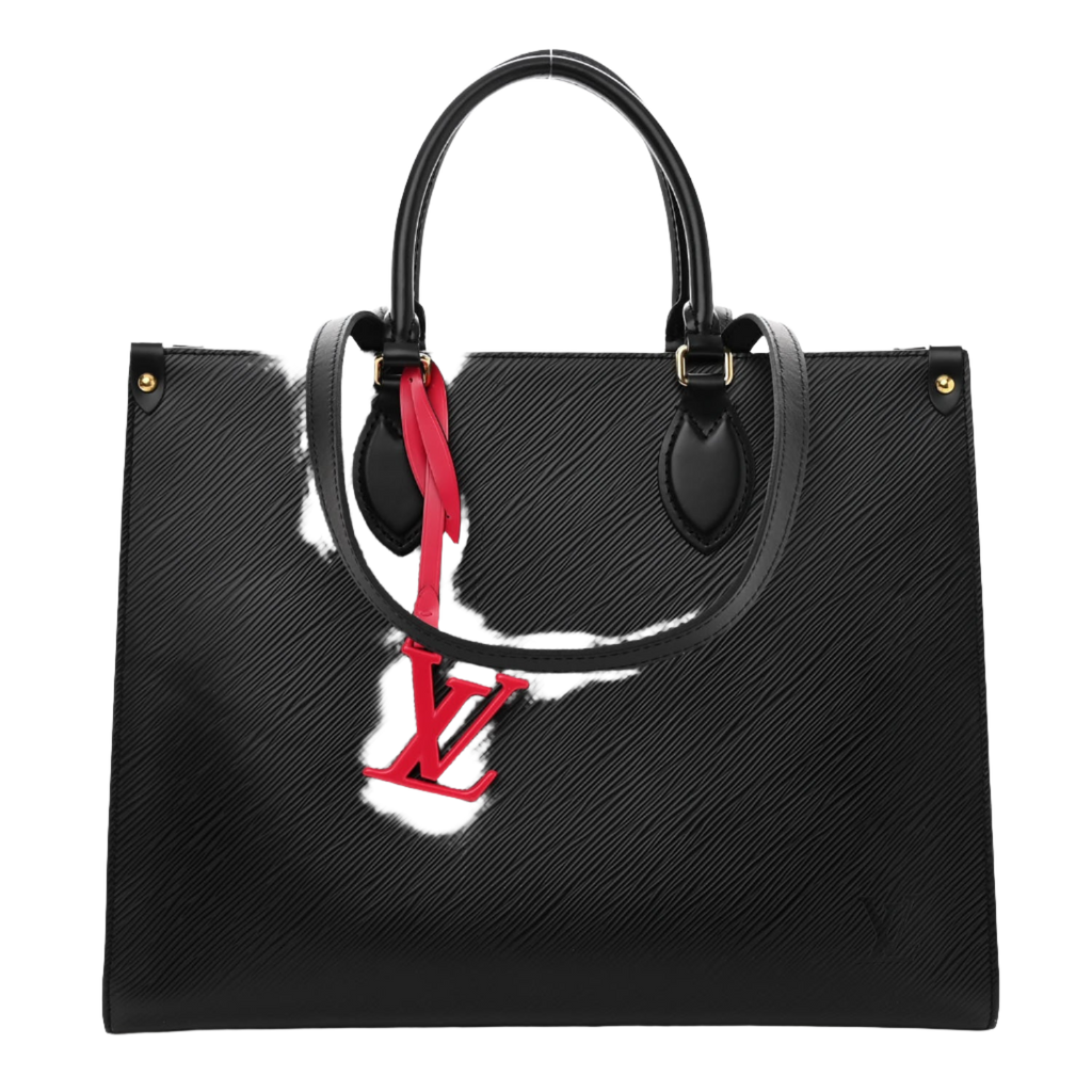 LOUIS VUITTON Epi Onthego MM Black