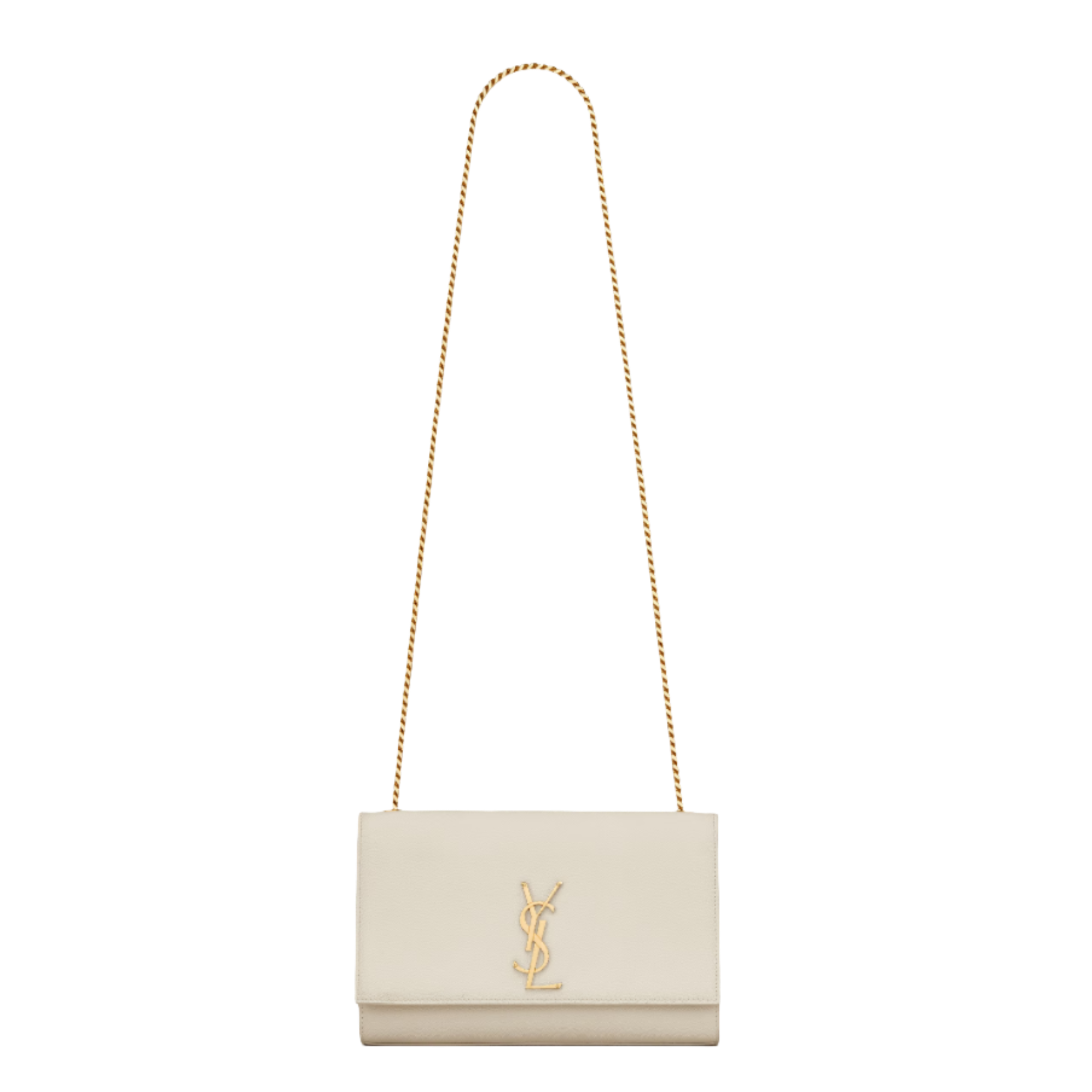 SAINT LAURENT YSL  KATE MEDIUM IN GRAIN DE POUDRE EMBOSSED LEATHER