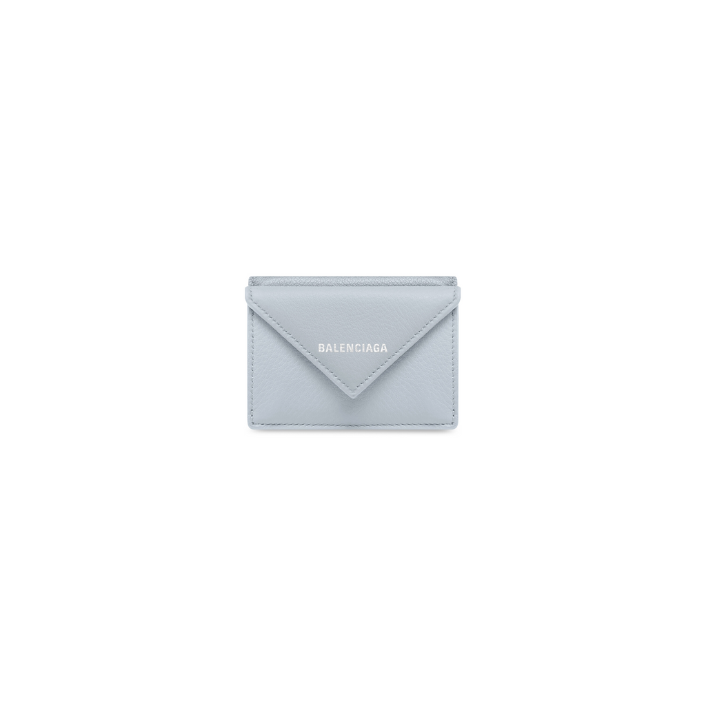 Papier Mini Wallet in Green _ Balenciaga