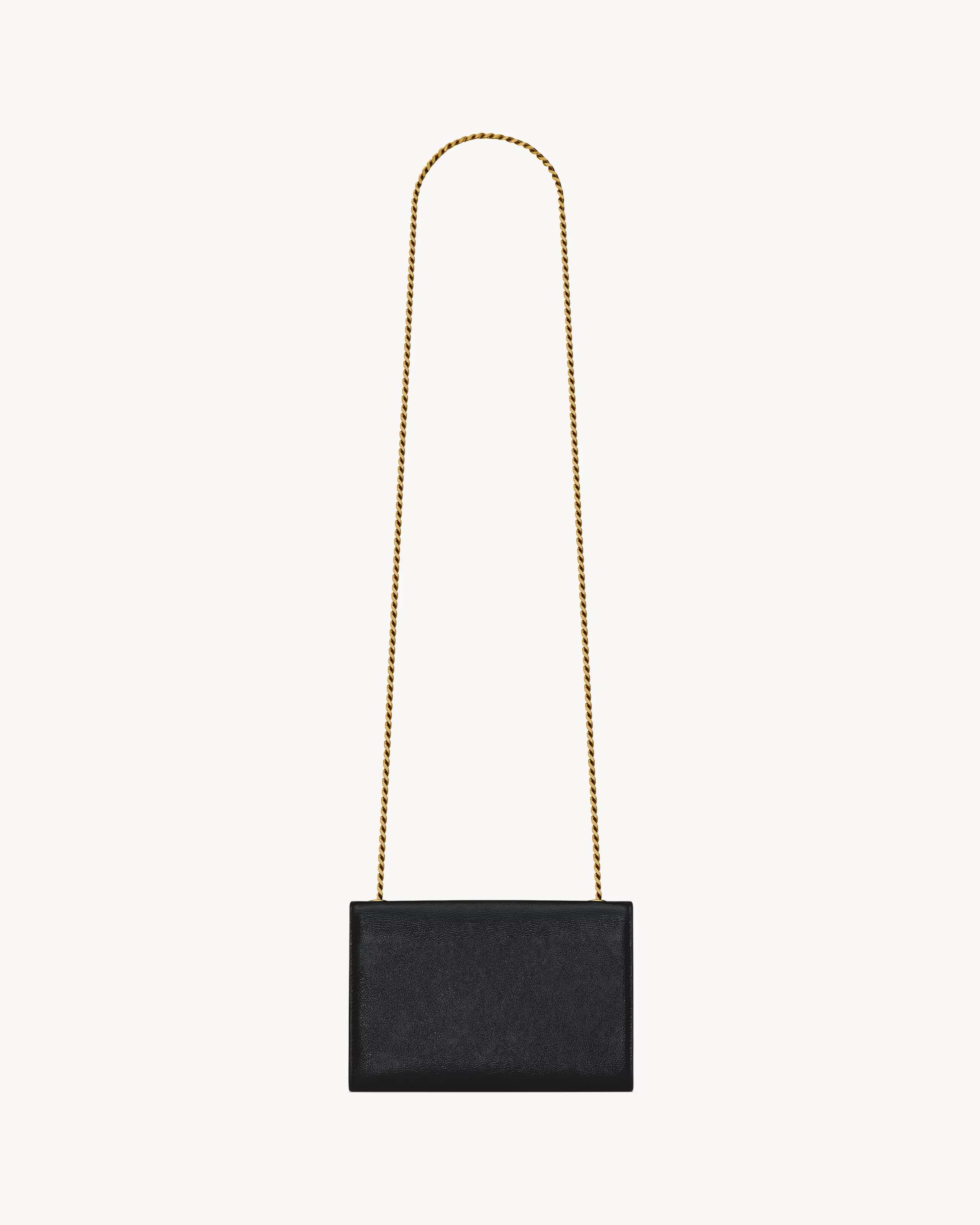 SAINT LAURENT YSL  KATE SMALL in shiny grained leather