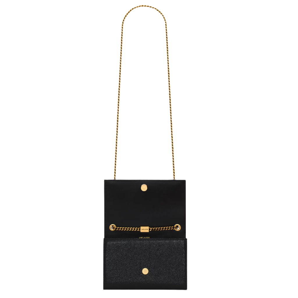 SAINT LAURENT YSL  KATE SMALL in shiny grained leather