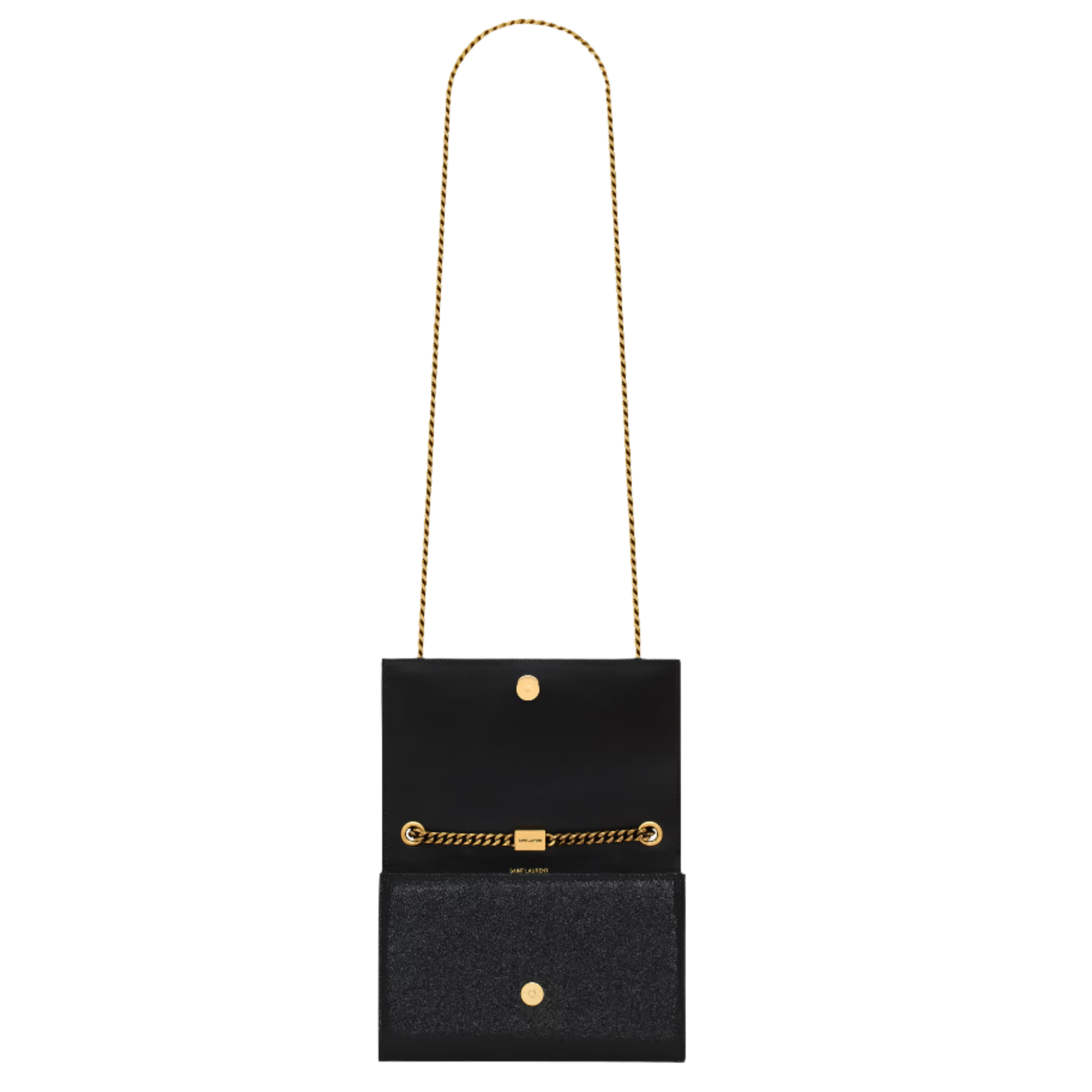 SAINT LAURENT YSL  KATE SMALL in shiny grained leather