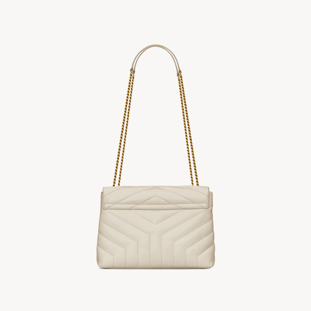 SAINT LAURENT YSL LOULOU SMALL IN QUILTED LEATHER