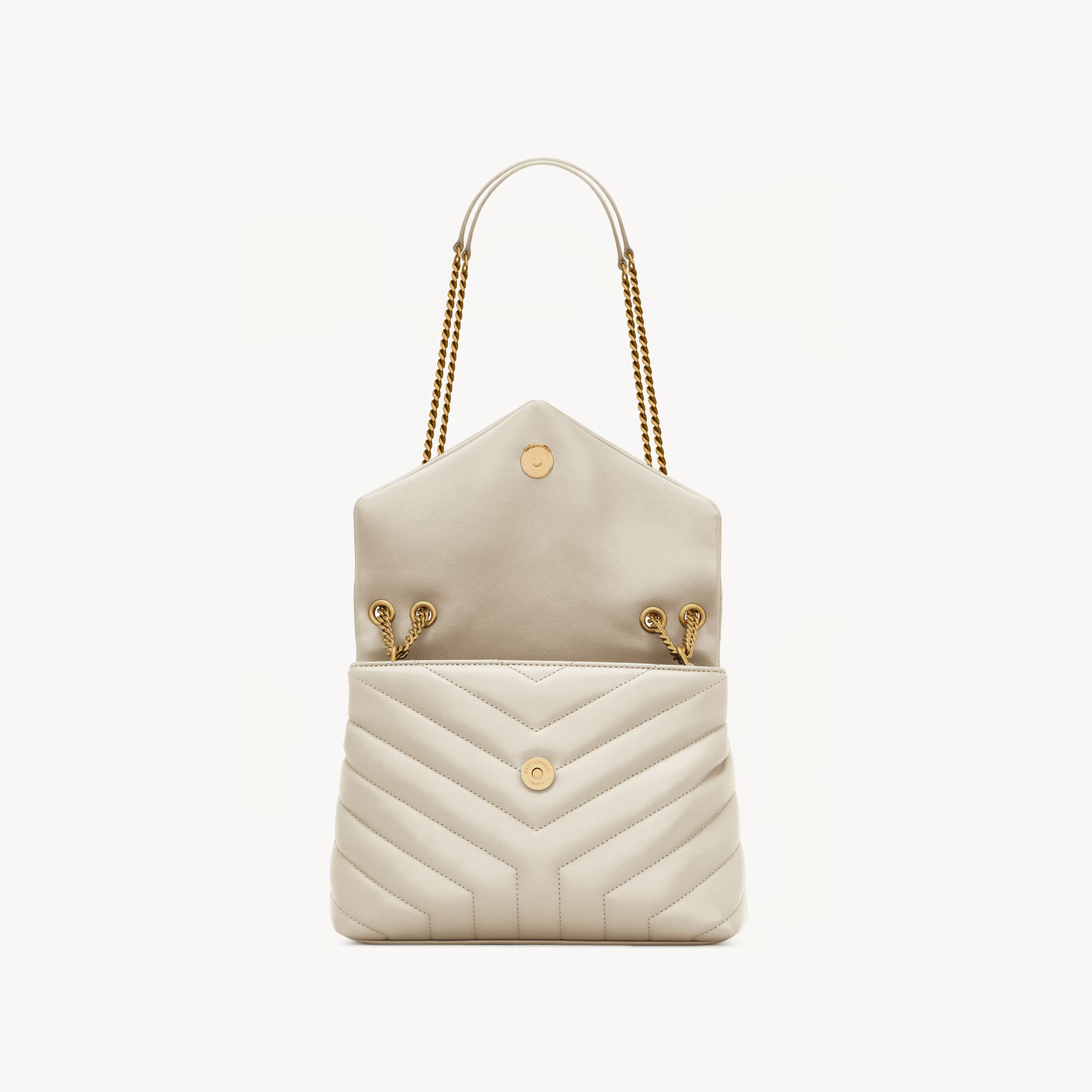 SAINT LAURENT YSL LOULOU SMALL IN QUILTED LEATHER