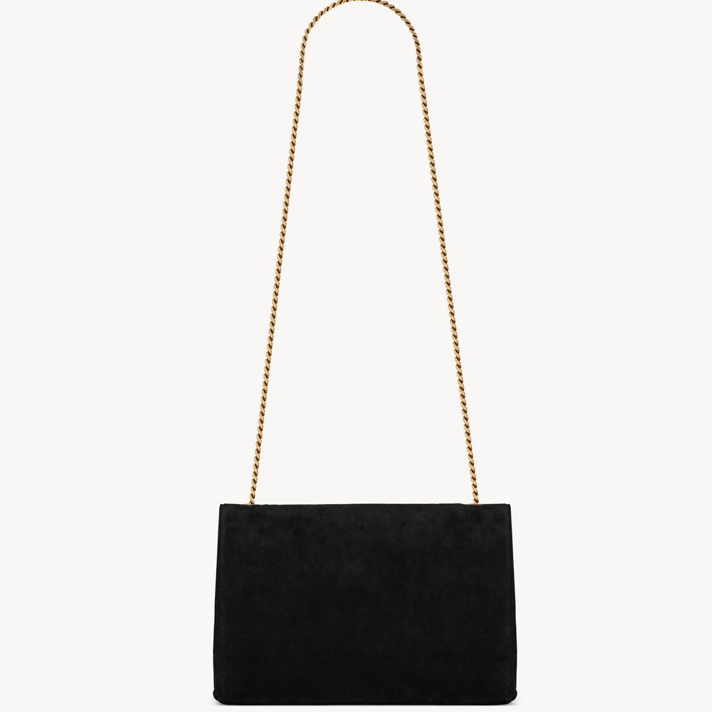 SAINT LAURENT YSL REVERSIBLE MEDIUM KATE IN SUEDE