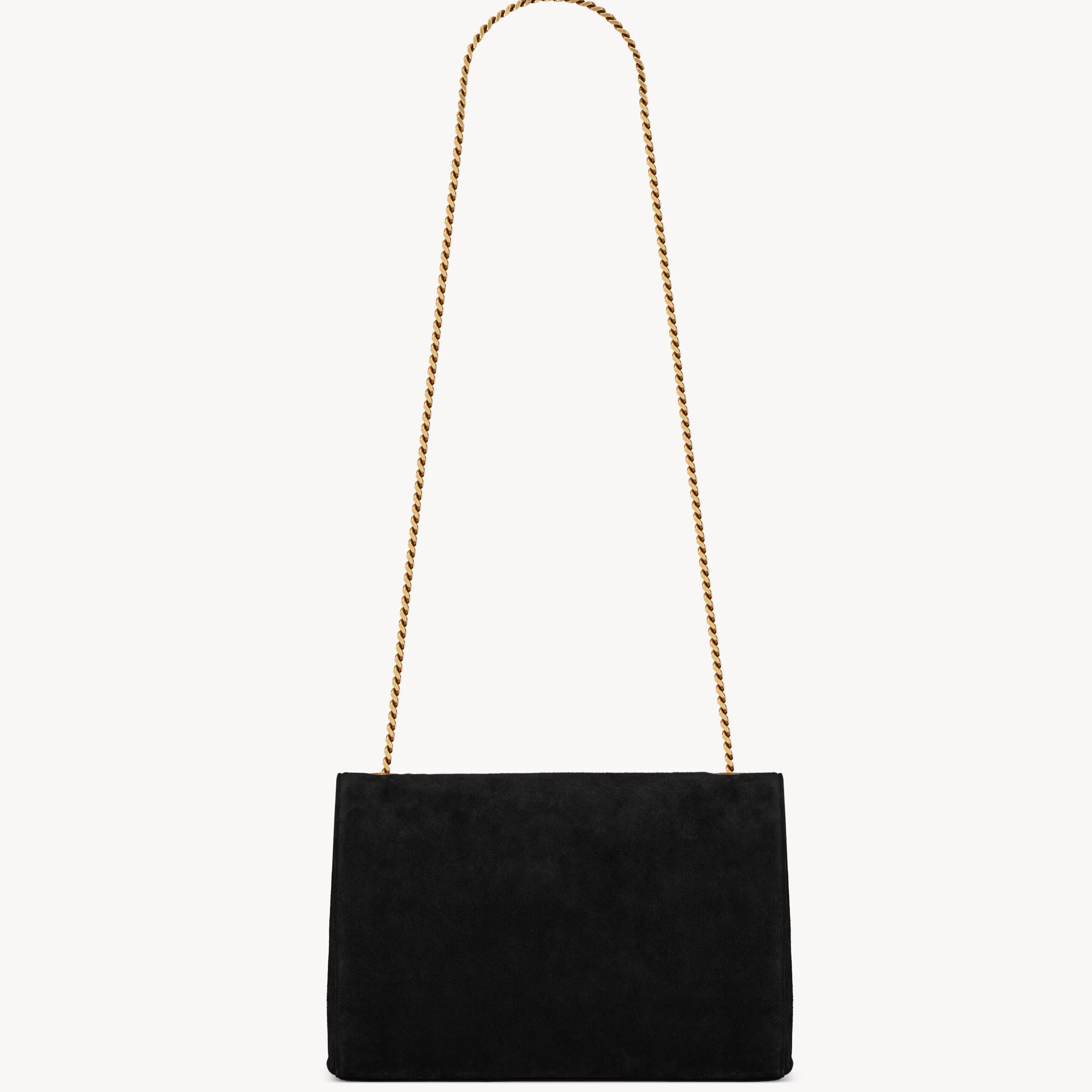 SAINT LAURENT YSL REVERSIBLE MEDIUM KATE IN SUEDE