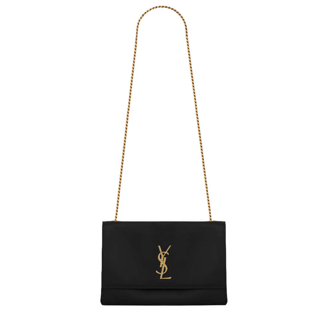 SAINT LAURENT YSL REVERSIBLE MEDIUM KATE IN SUEDE
