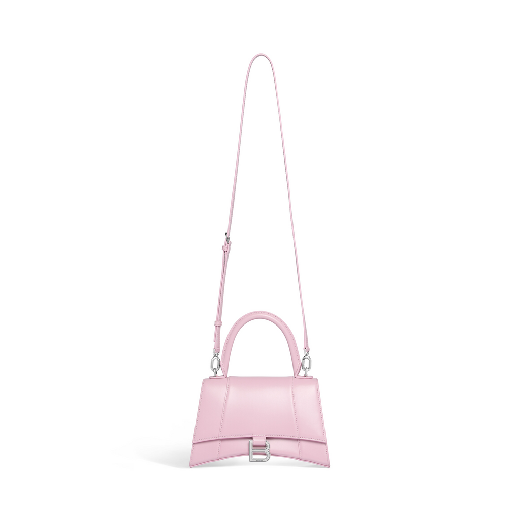 Hourglass Small Handbag Box in Pink Balenciaga