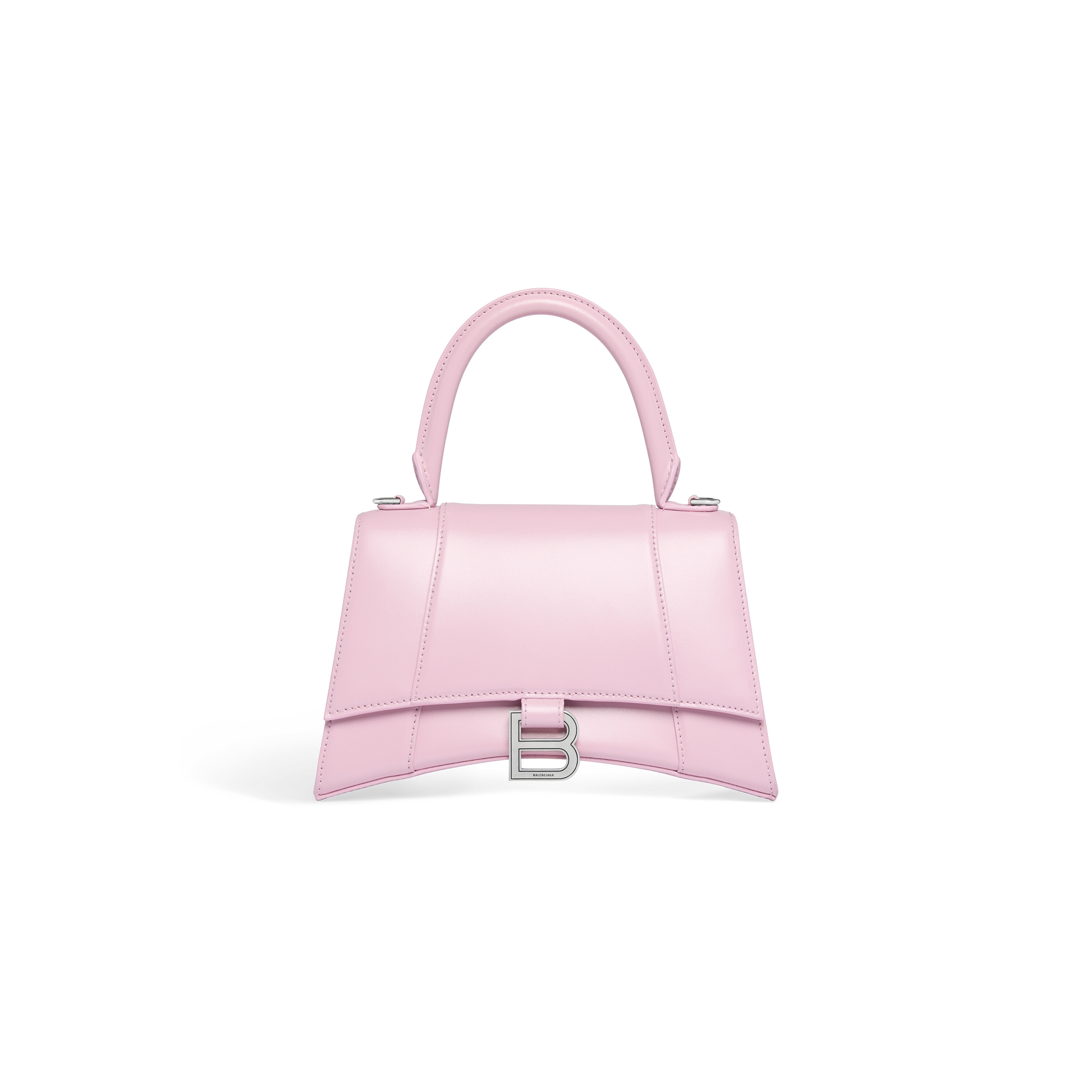 Hourglass Small Handbag Box in Pink Balenciaga