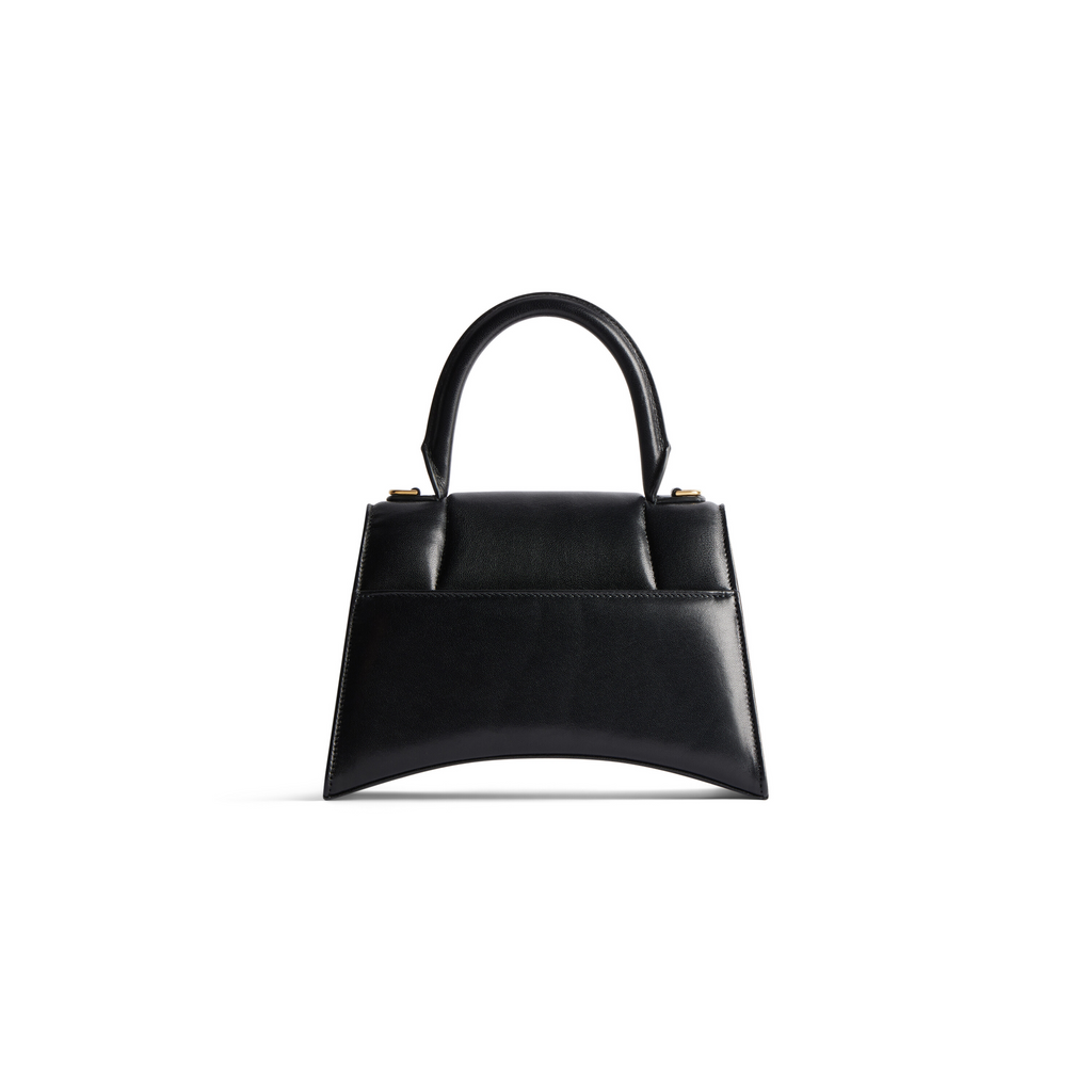 Hourglass Small Handbag in Black Balenciaga
