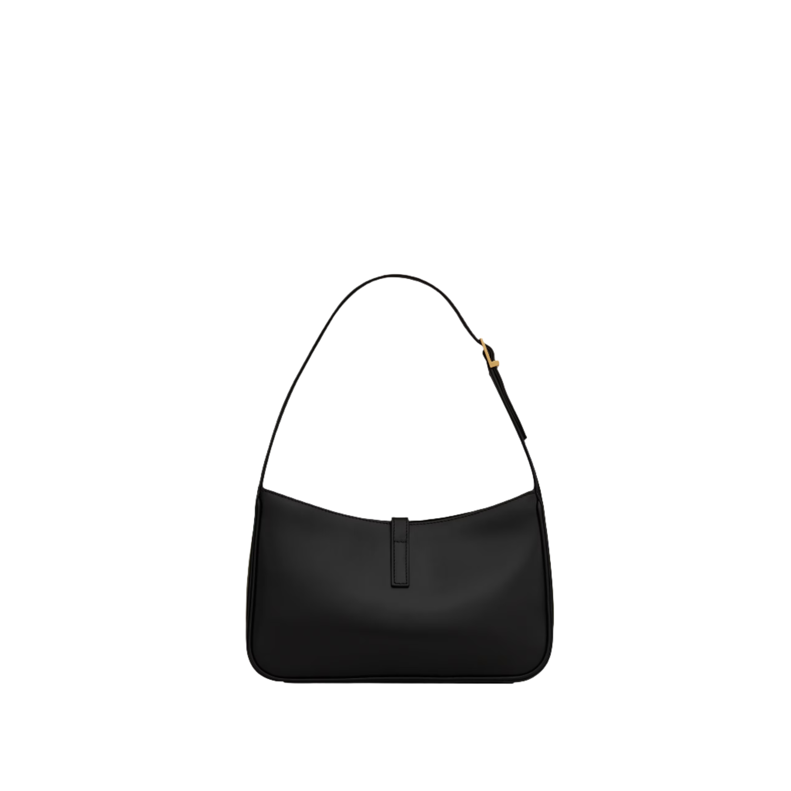 SAINT LAURENT YSL SMOOTH LEATHER BLACK