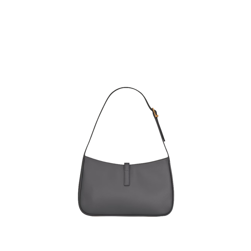 SAINT LAURENT YSL SMOOTH LEATHER GREY