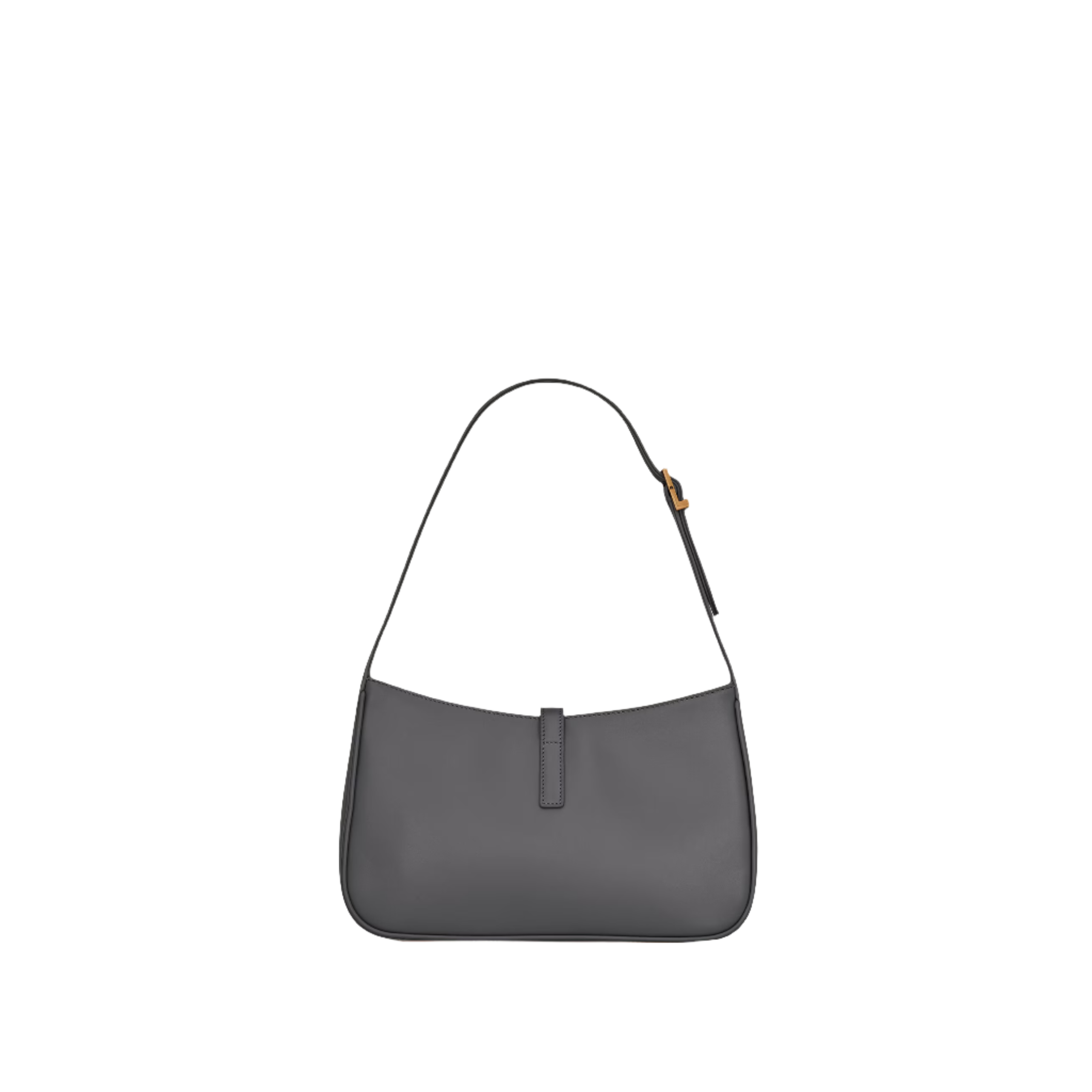 SAINT LAURENT YSL SMOOTH LEATHER GREY