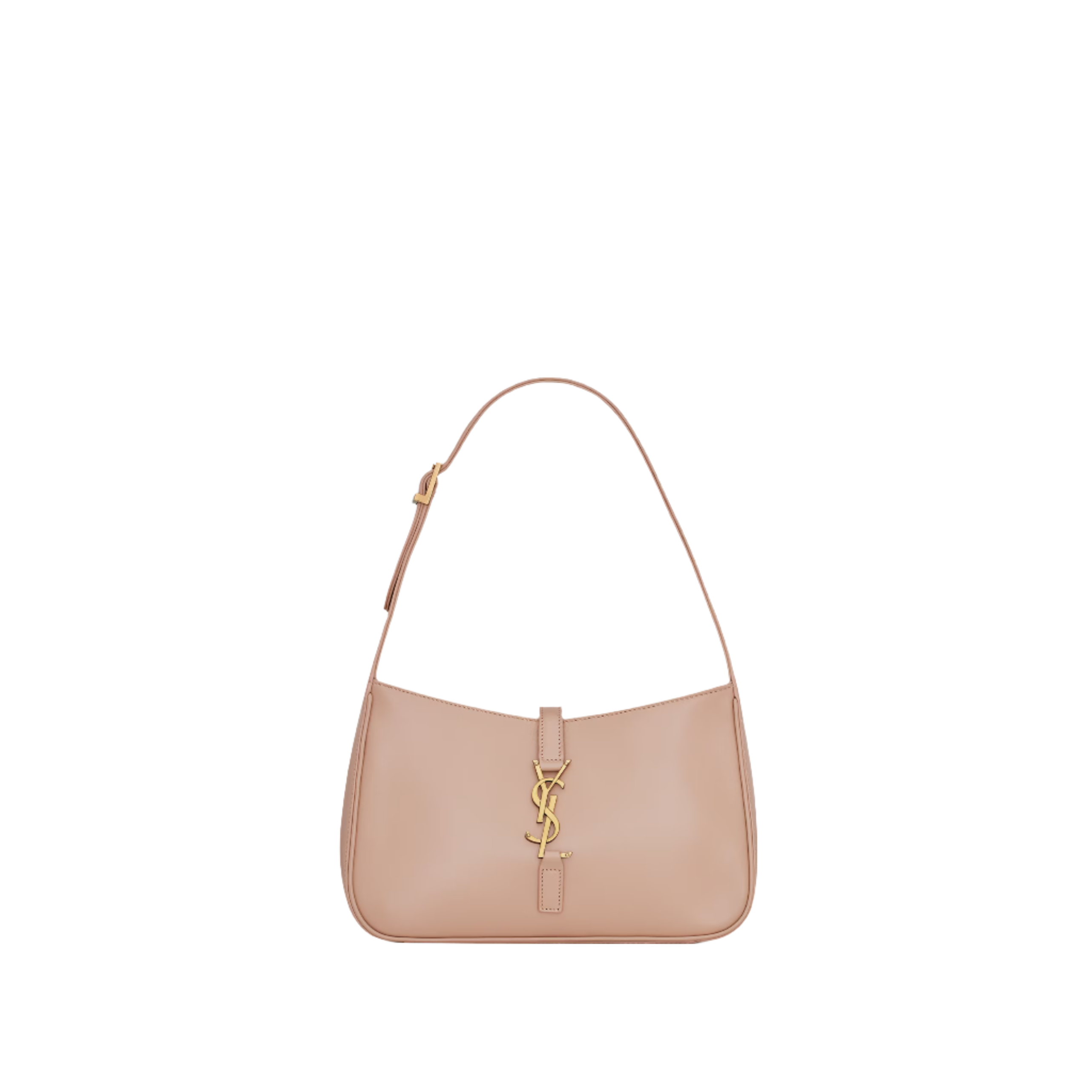 SAINT LAURENT YSL SMOOTH LEATHER ARMY PINK