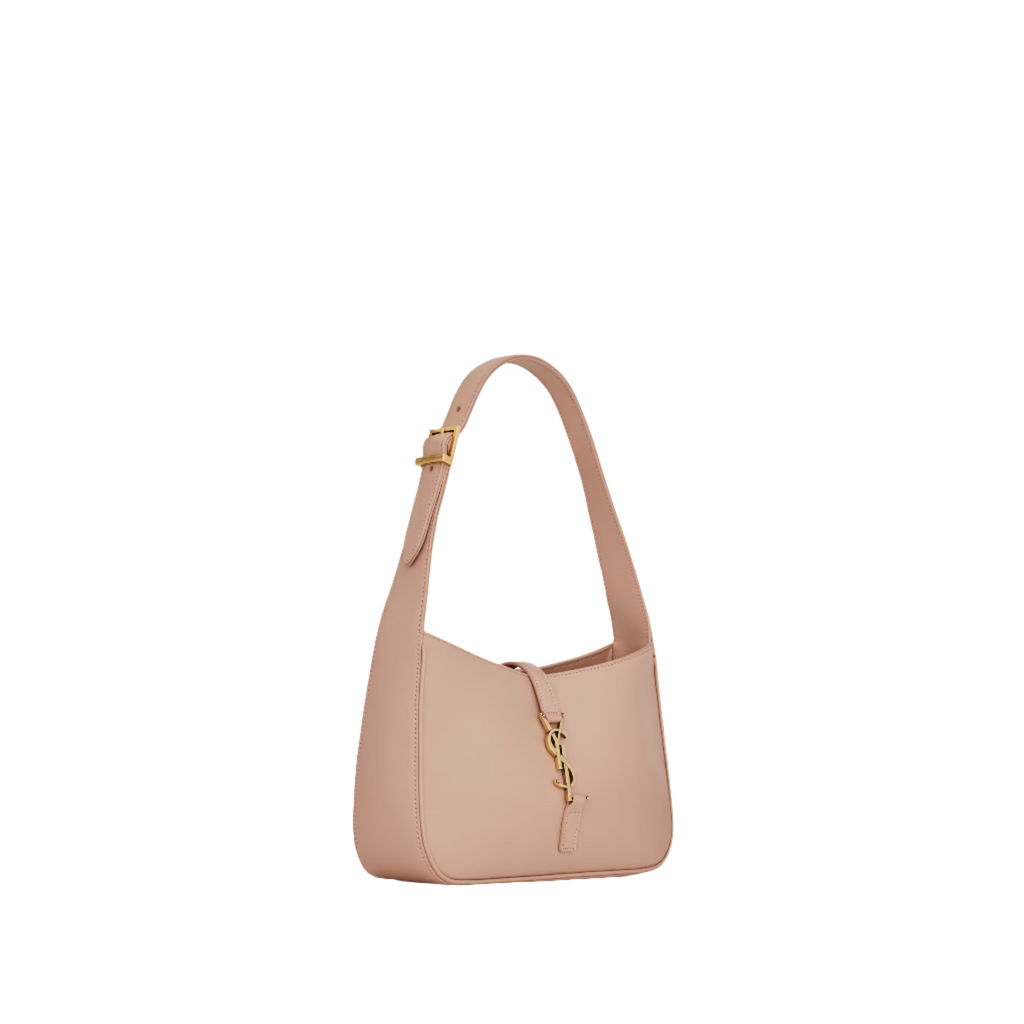 SAINT LAURENT YSL SMOOTH LEATHER ARMY PINK