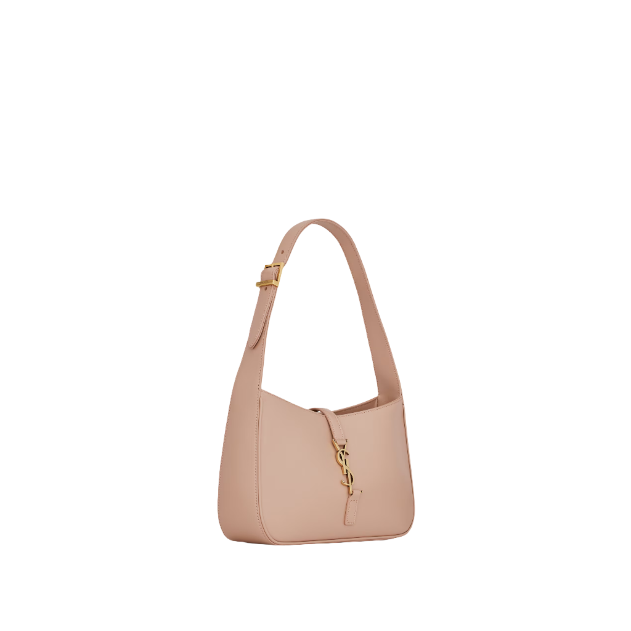 SAINT LAURENT YSL SMOOTH LEATHER ARMY PINK