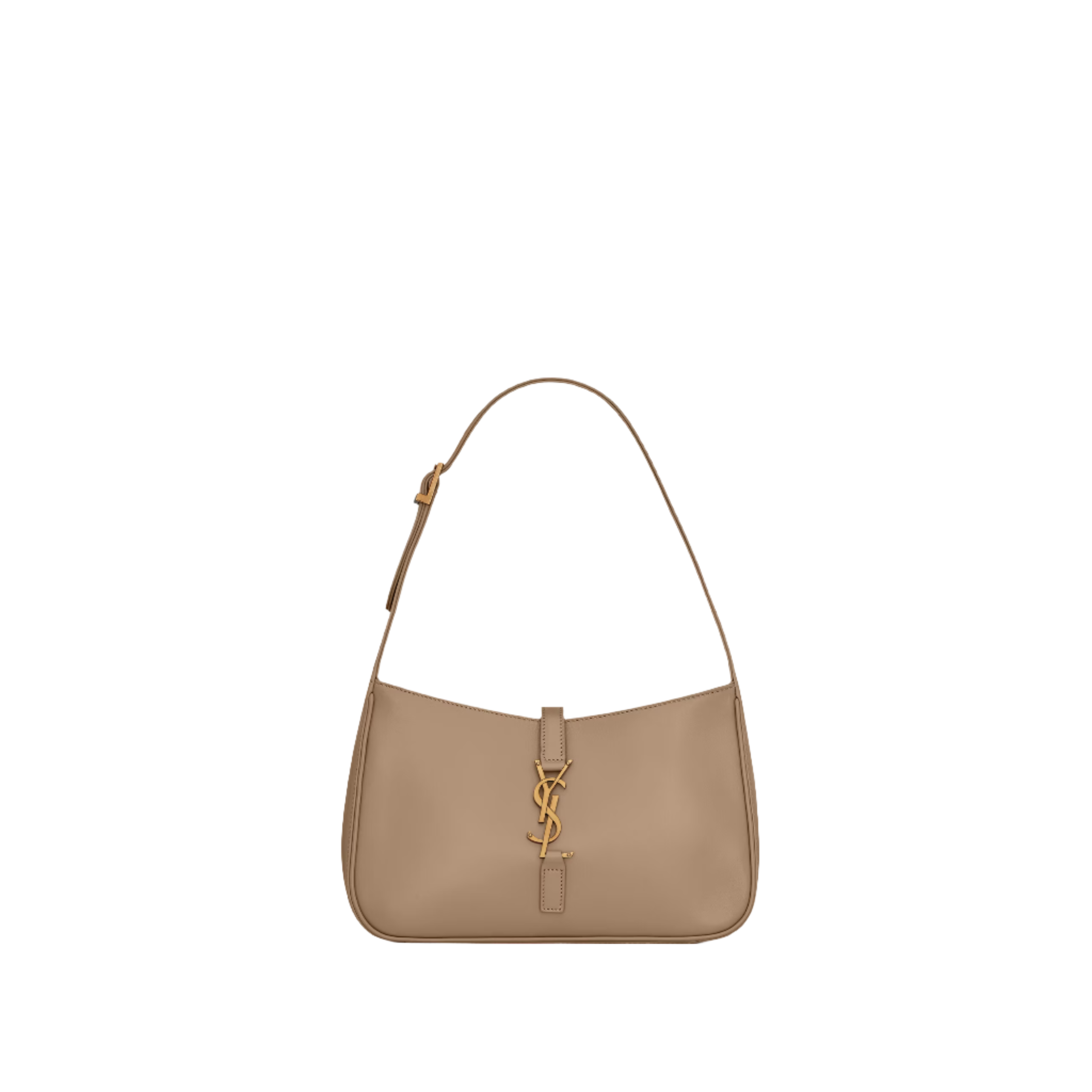 SAINT LAURENT YSL SMOOTH LEATHER ARMY BEIGE