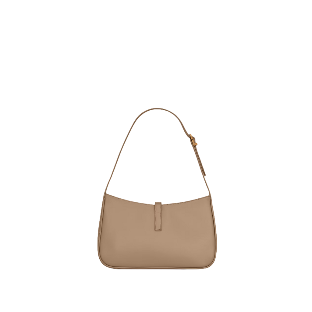 SAINT LAURENT YSL SMOOTH LEATHER ARMY BEIGE