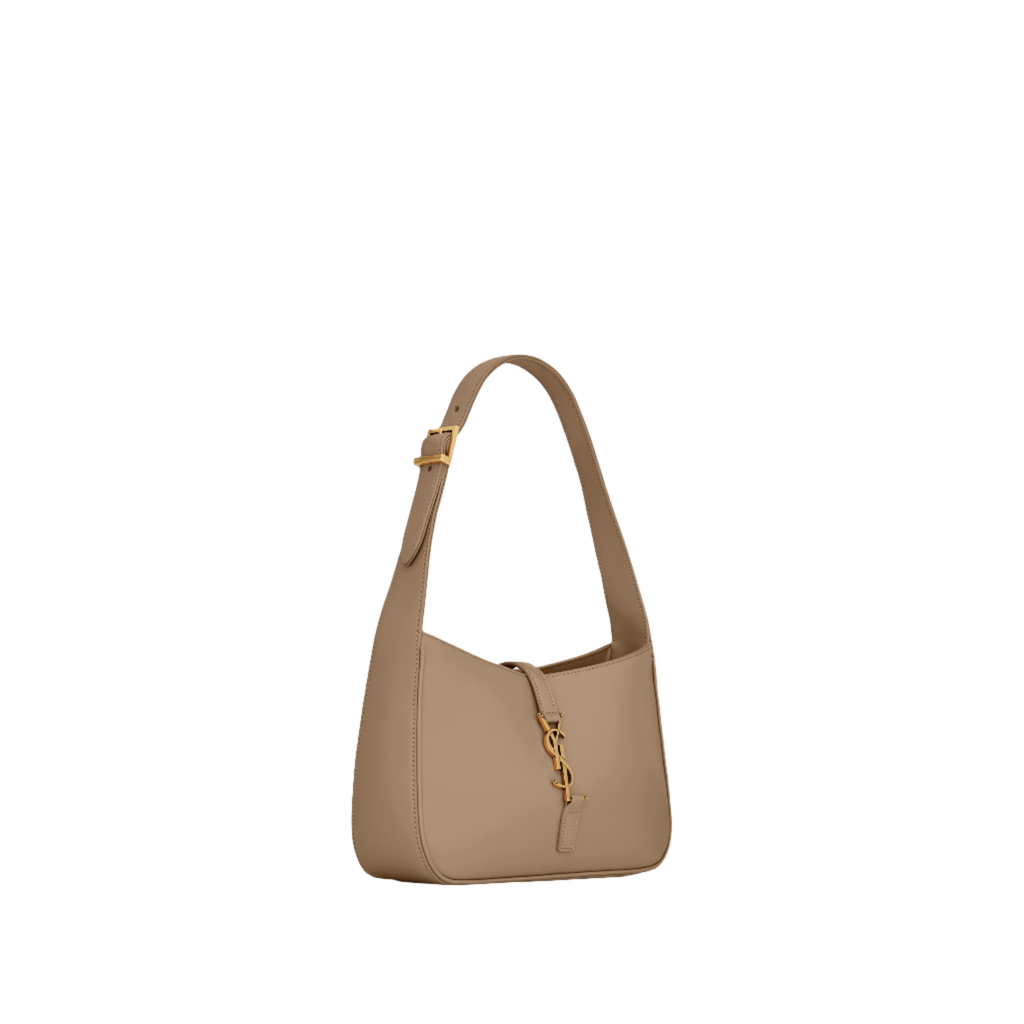SAINT LAURENT YSL SMOOTH LEATHER ARMY BEIGE