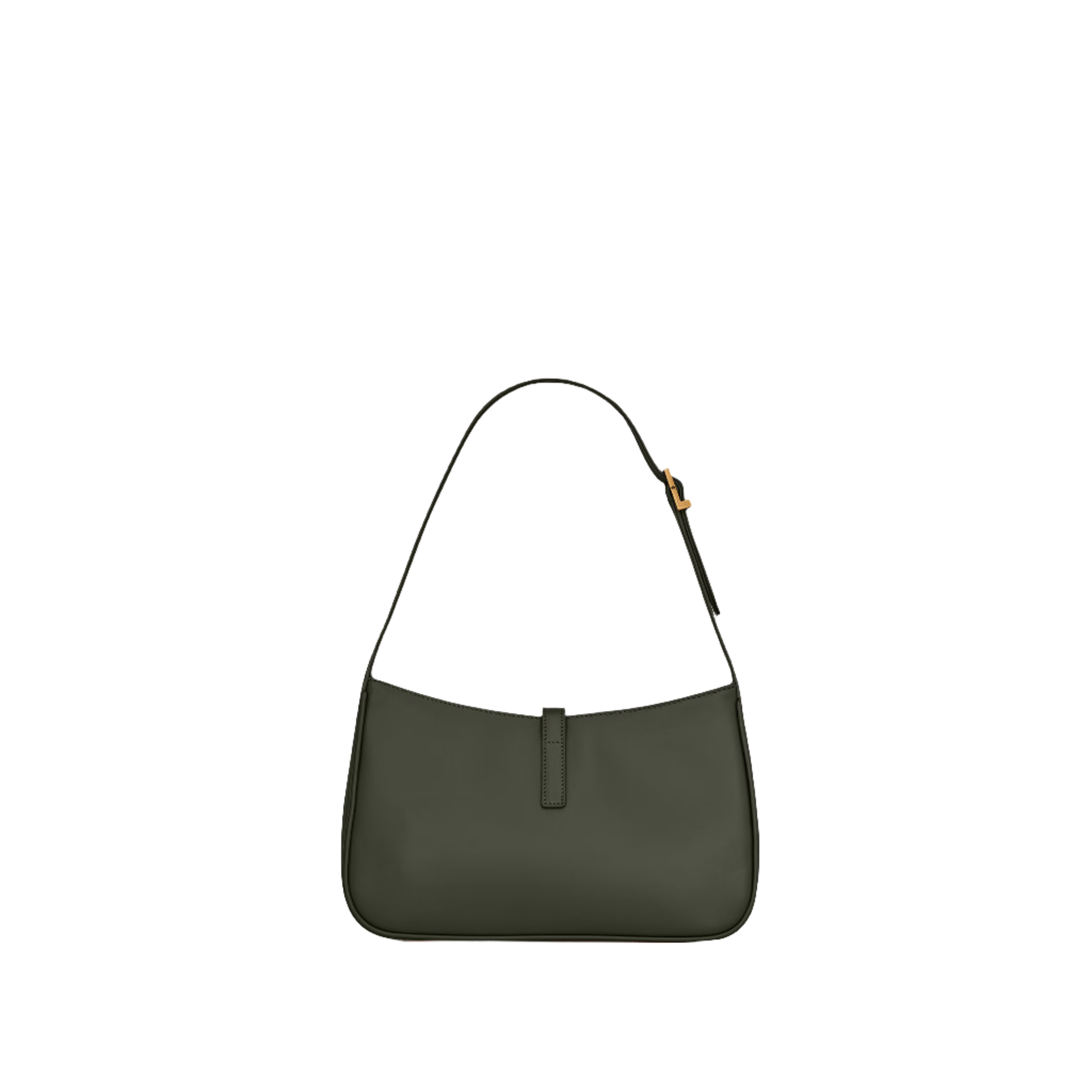 SAINT LAURENT YSL SMOOTH LEATHER ARMY GREEN