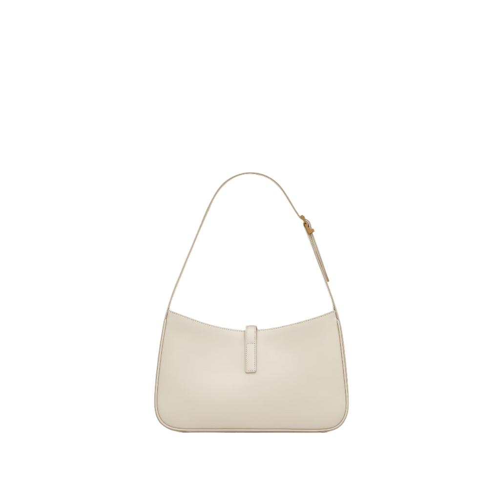 SAINT LAURENT YSL SMOOTH LEATHER WHITE