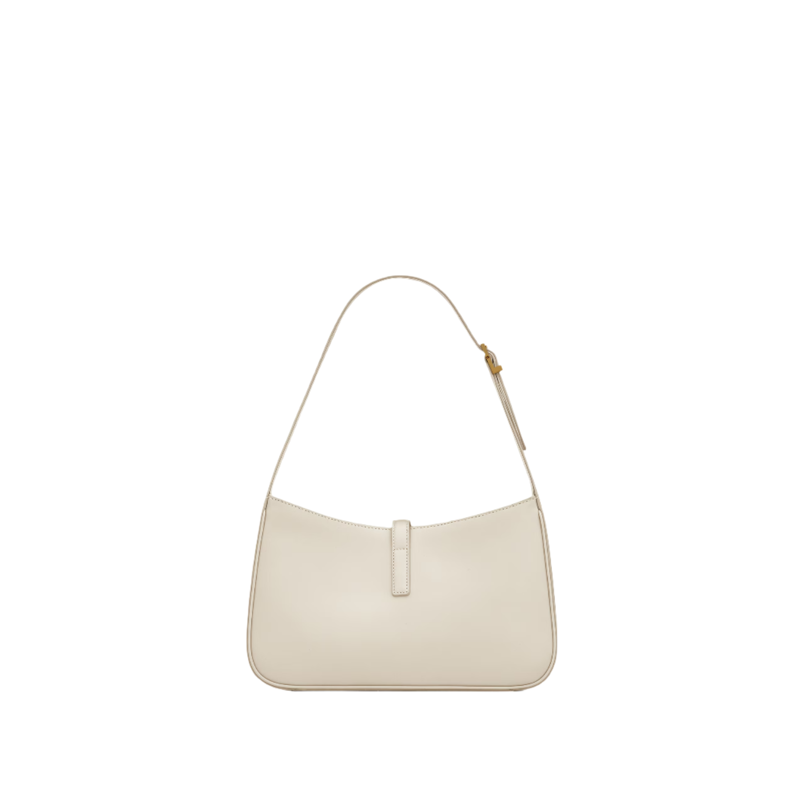 SAINT LAURENT YSL SMOOTH LEATHER WHITE