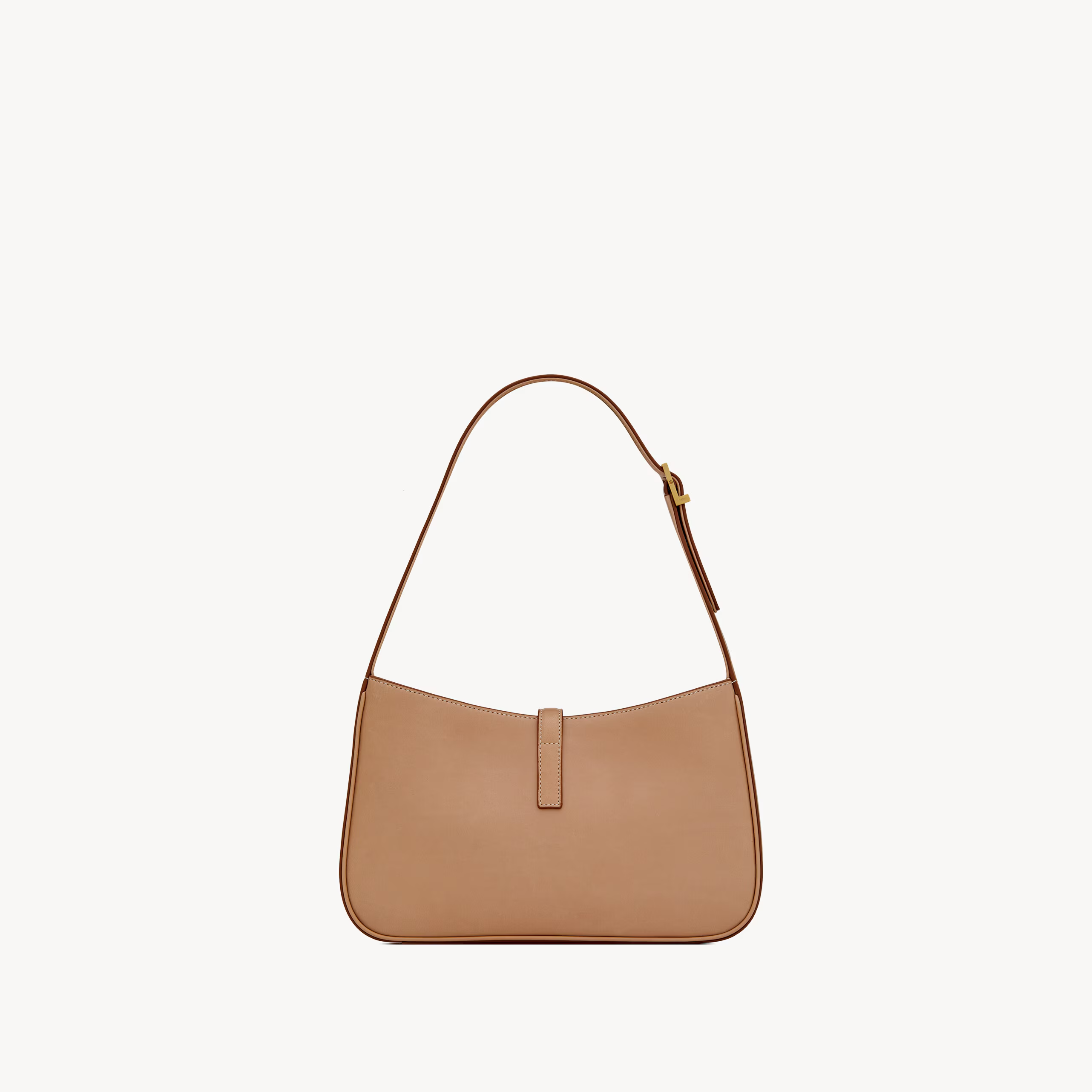 SAINT LAURENT YSL 7 IN VEGETABLE-TANNED LEATHER