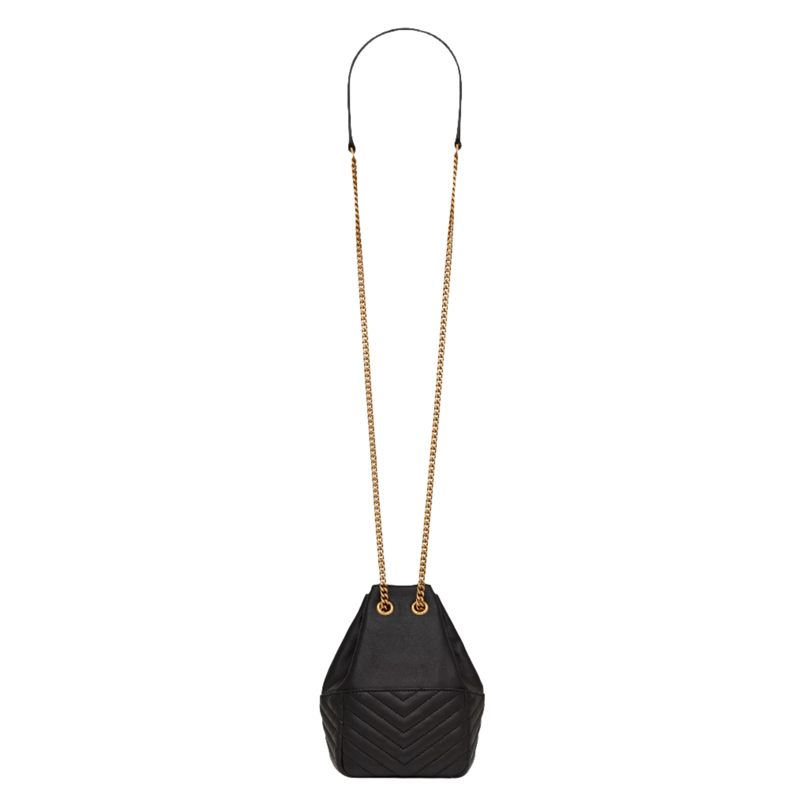 SAINT LAURENT YSL MINI JOE IN LAMBSKIN BLACK