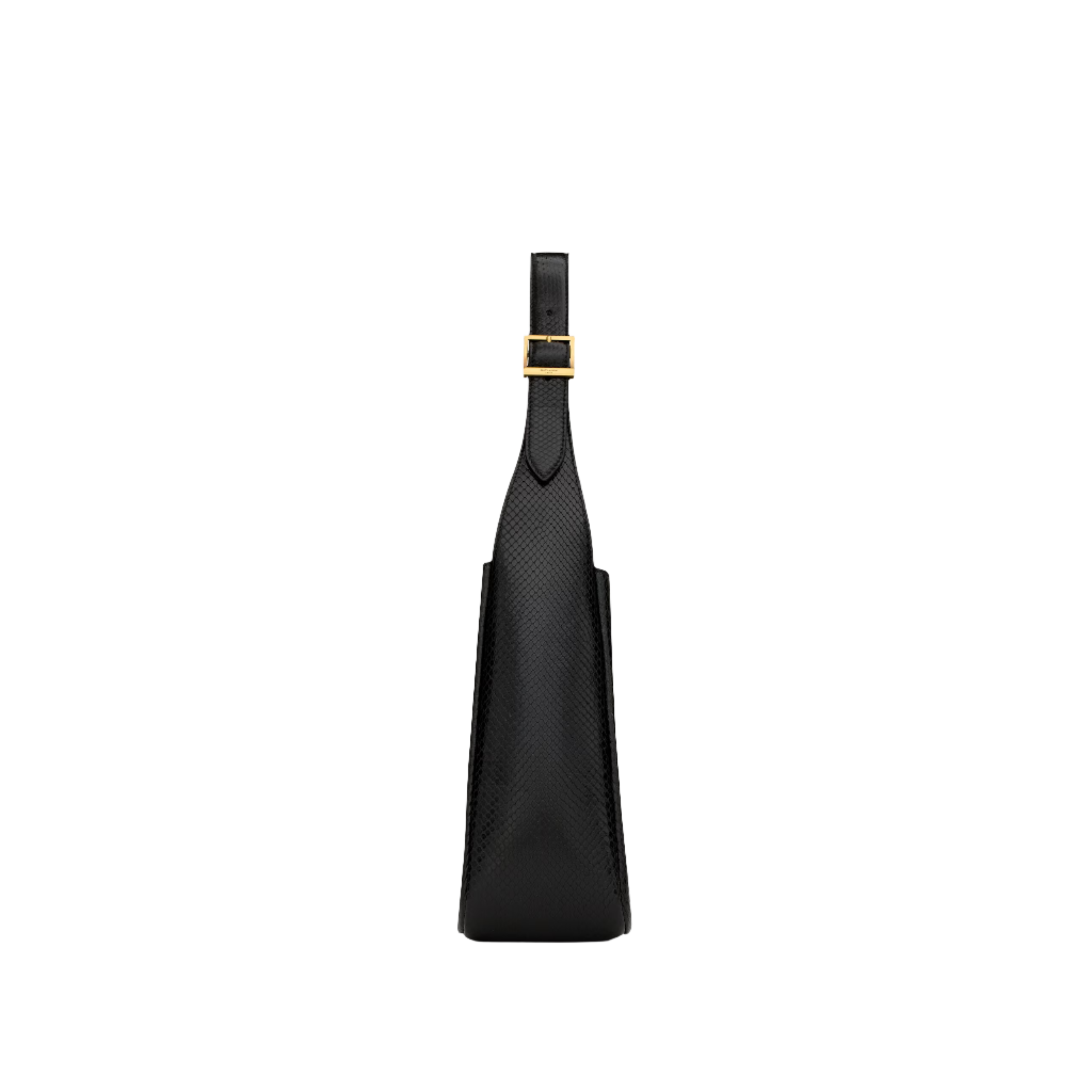 SAINT LAURENT YSL SUPPLE IN PYTHON BLACK