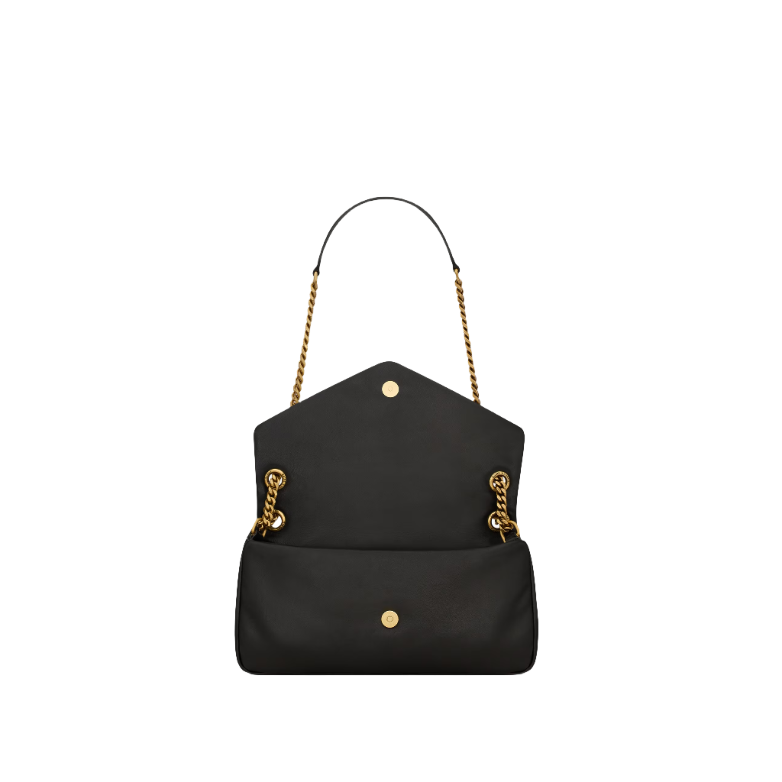 SAINT LAURENT YSL CALYPSO IN PLUNGED LAMBSKIN