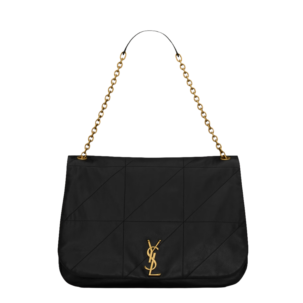SAINT LAURENT YSL JAMIE  IN LAMBSKIN BLACK