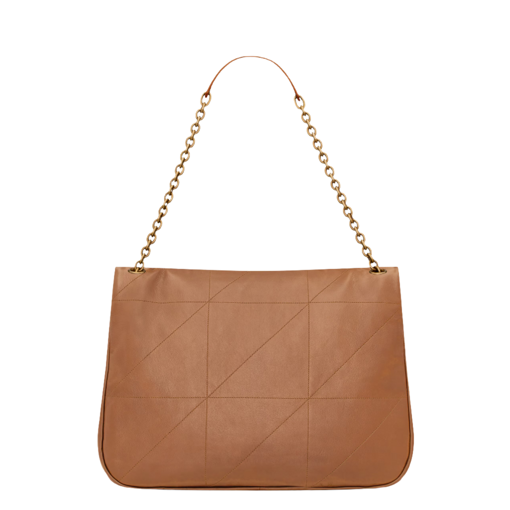 SAINT LAURENT YSL JAMIE  IN LAMBSKIN BROWN