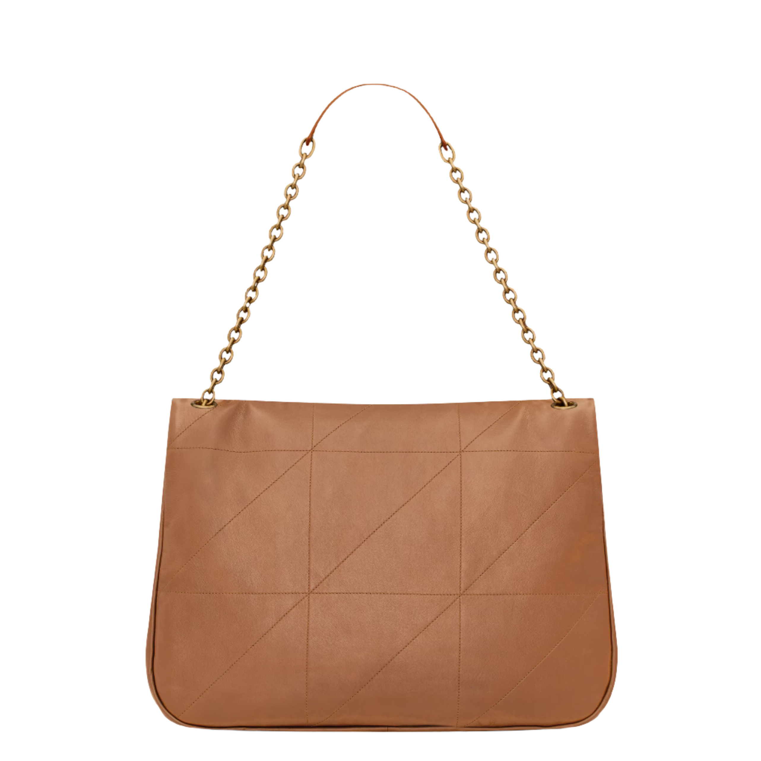 SAINT LAURENT YSL JAMIE  IN LAMBSKIN BROWN