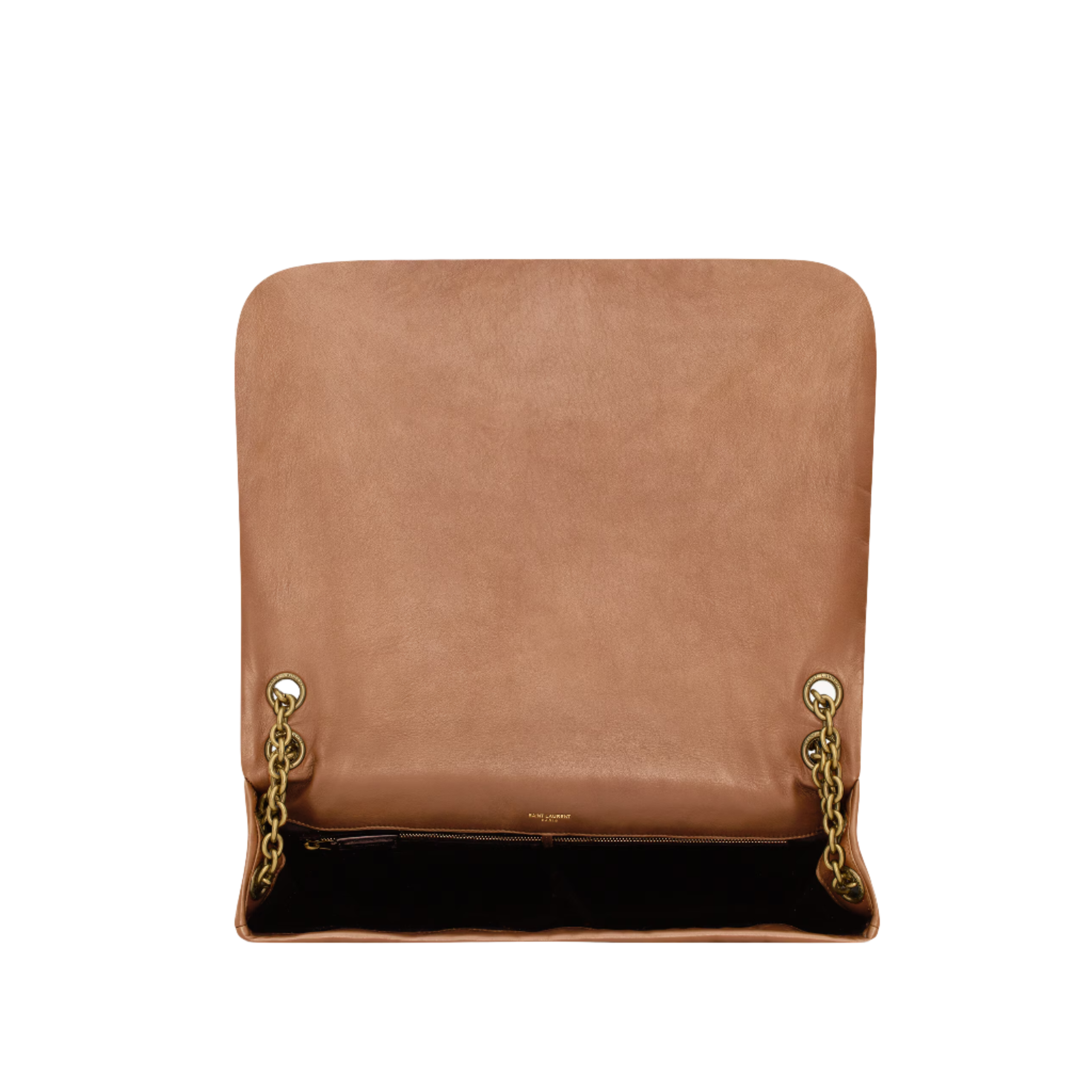 SAINT LAURENT YSL JAMIE  IN LAMBSKIN BROWN