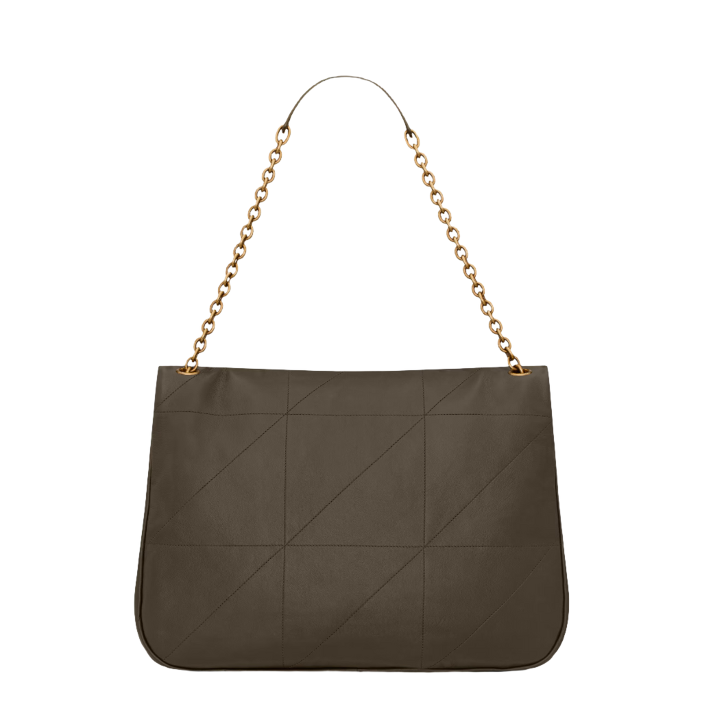 SAINT LAURENT YSL JAMIE  IN LAMBSKIN ARMY GREEN