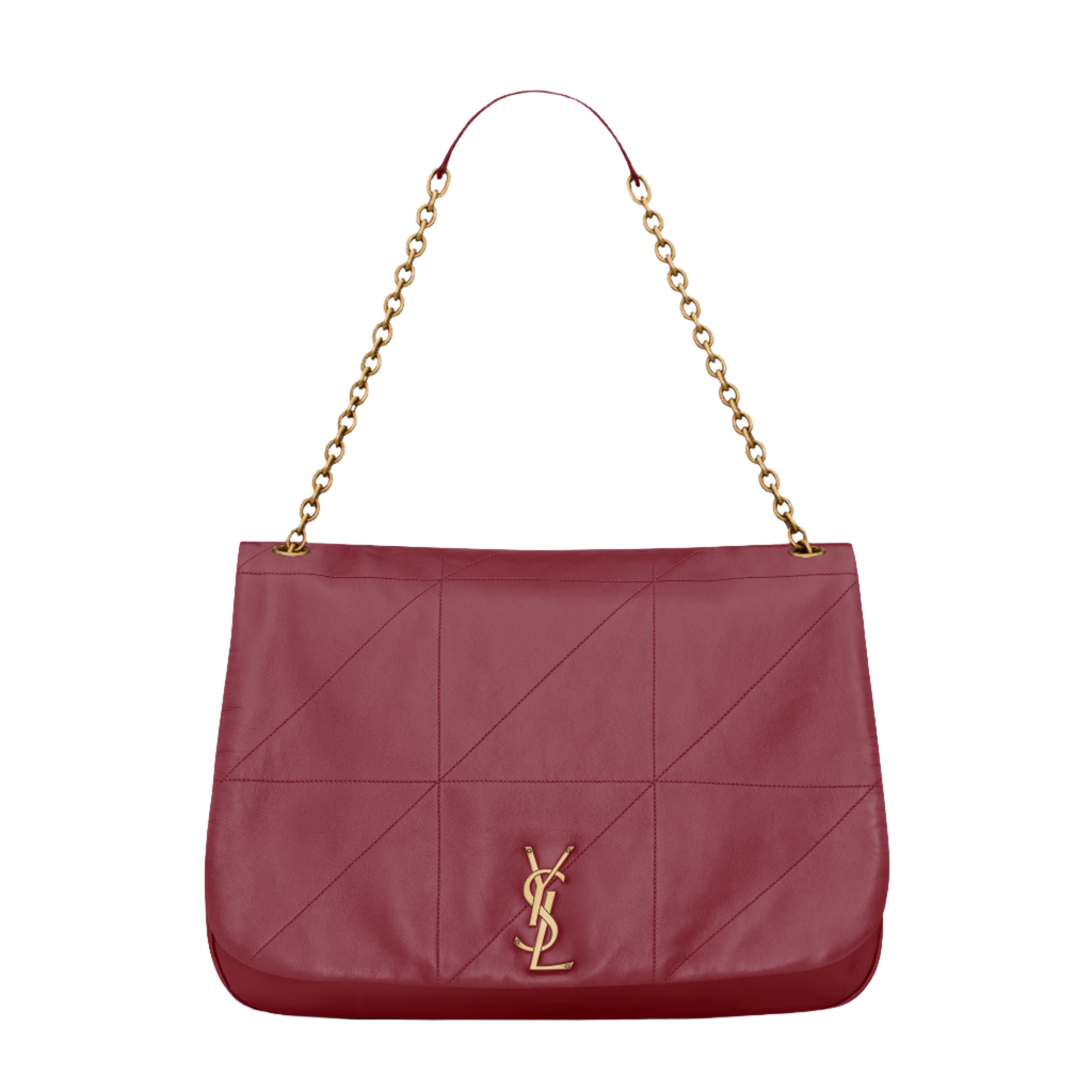 SAINT LAURENT YSL JAMIE  IN LAMBSKIN RED