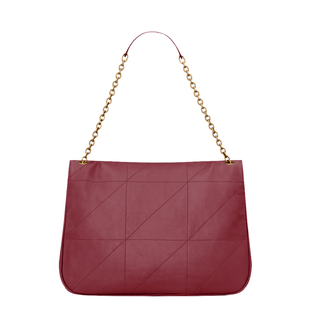 SAINT LAURENT YSL JAMIE  IN LAMBSKIN RED