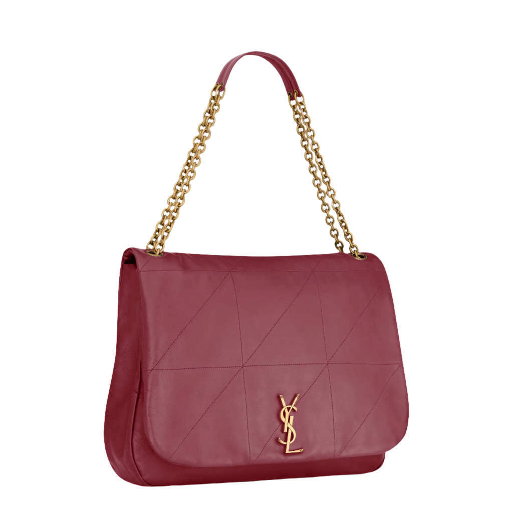 SAINT LAURENT YSL JAMIE  IN LAMBSKIN RED