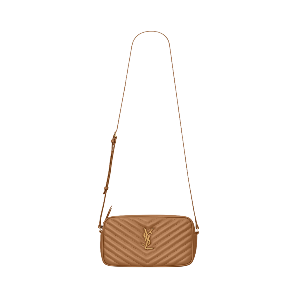SAINT LAURENT YSL LOU camera bag in quilted leather