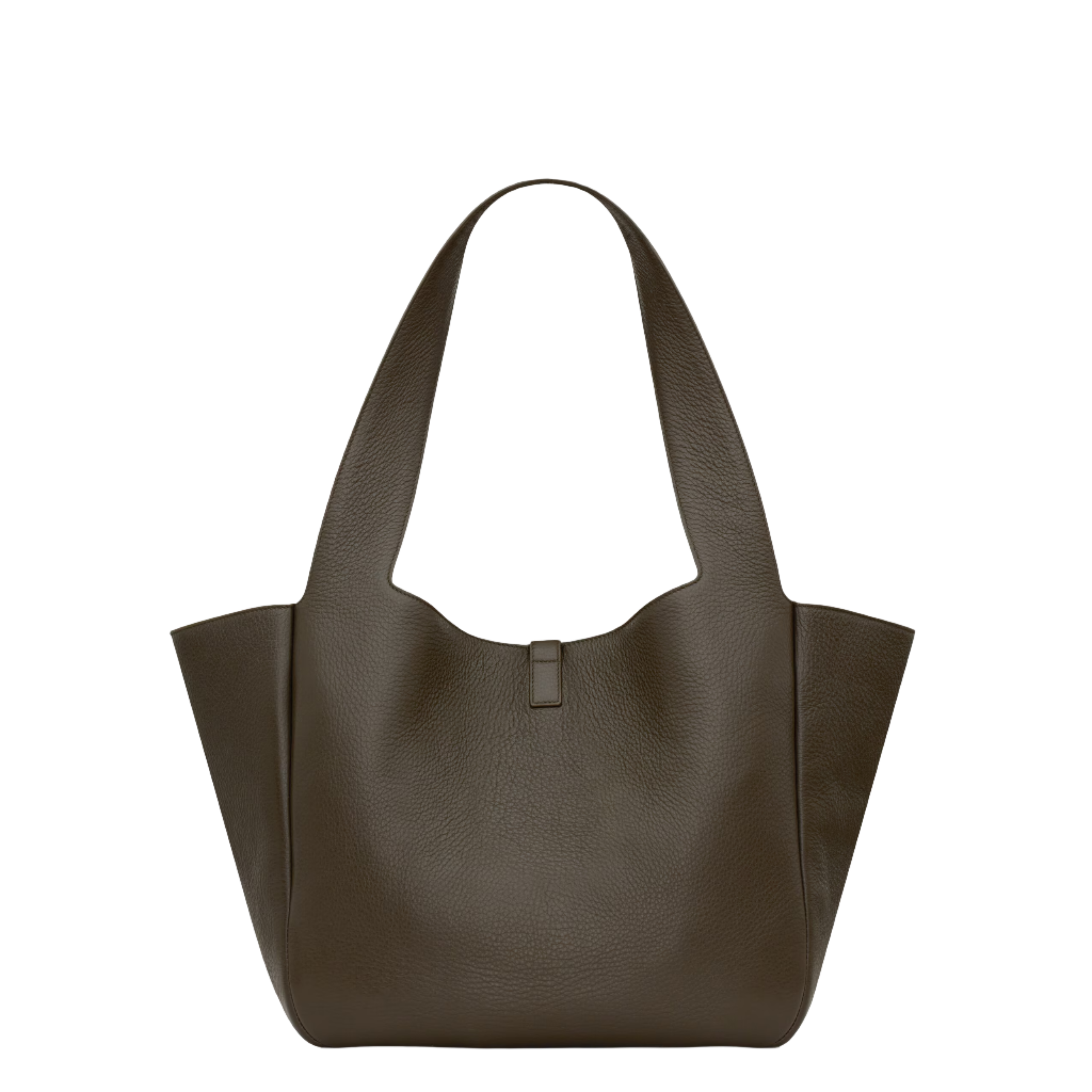 SAINT LAURENT YSL BEA IN GRAINED LEATHER ARMY GREEN