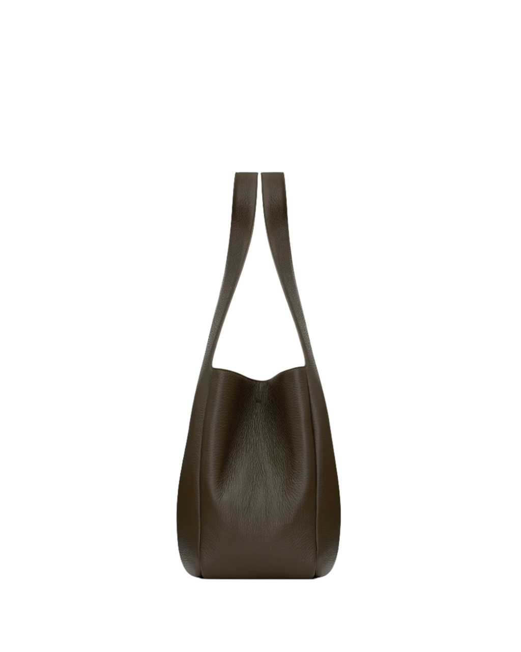 SAINT LAURENT YSL BEA IN GRAINED LEATHER ARMY GREEN