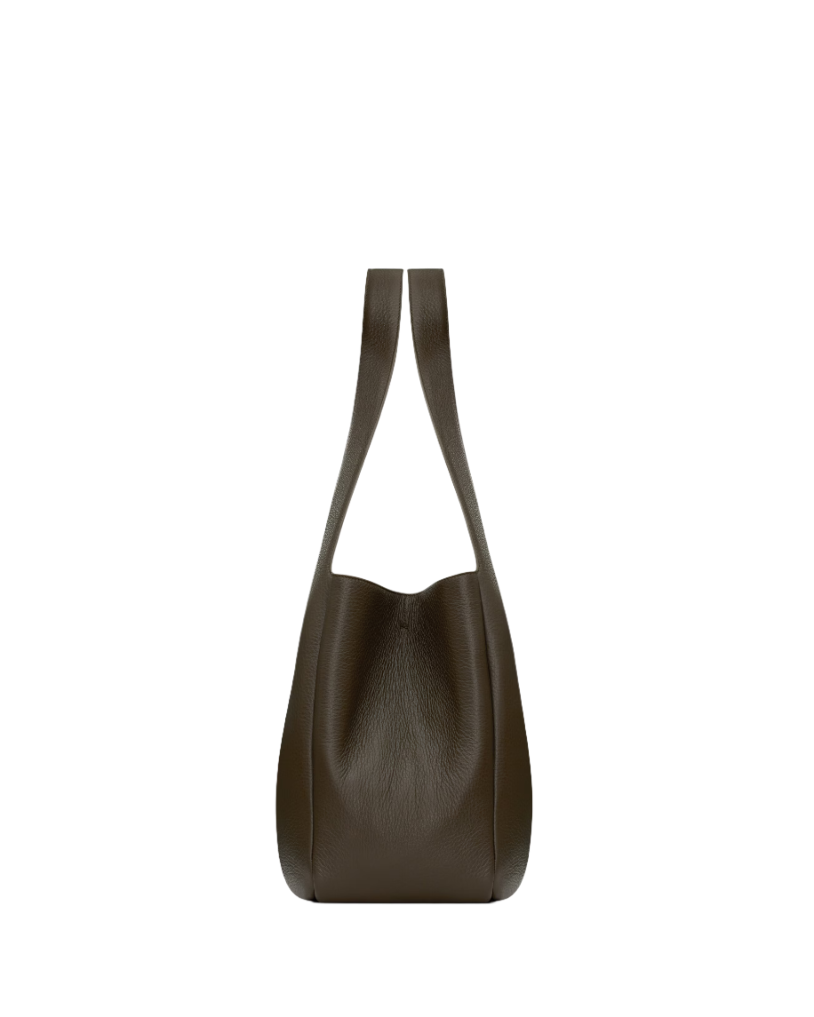 SAINT LAURENT YSL BEA IN GRAINED LEATHER ARMY GREEN